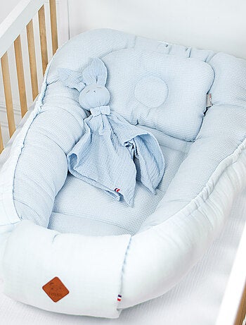 Cocon nid réducteur de lit en coton nid d'abeille SEVIRA KIDS