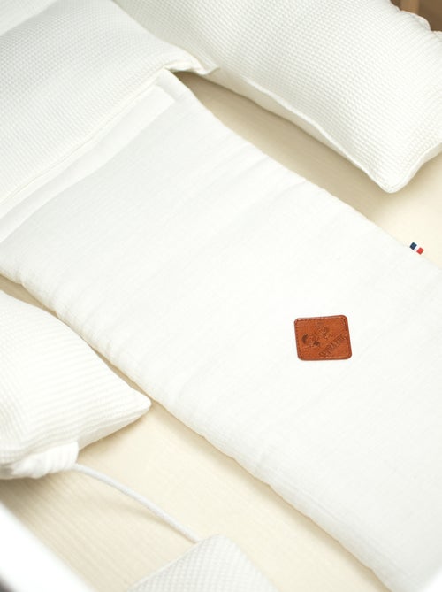 Cocon nid réducteur de lit en coton nid d'abeille SEVIRA KIDS - Kiabi