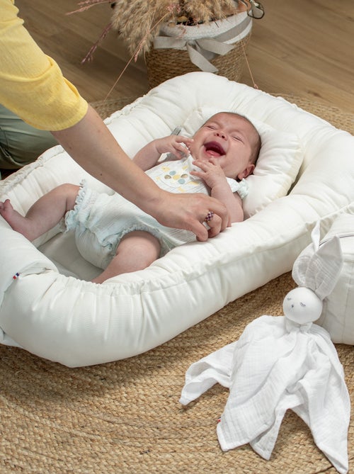 Cocon nid réducteur de lit en gaze de coton SEVIRA KIDS - Kiabi