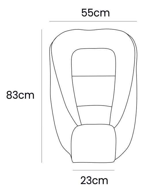 Cocon nid réducteur de lit - Kiabi