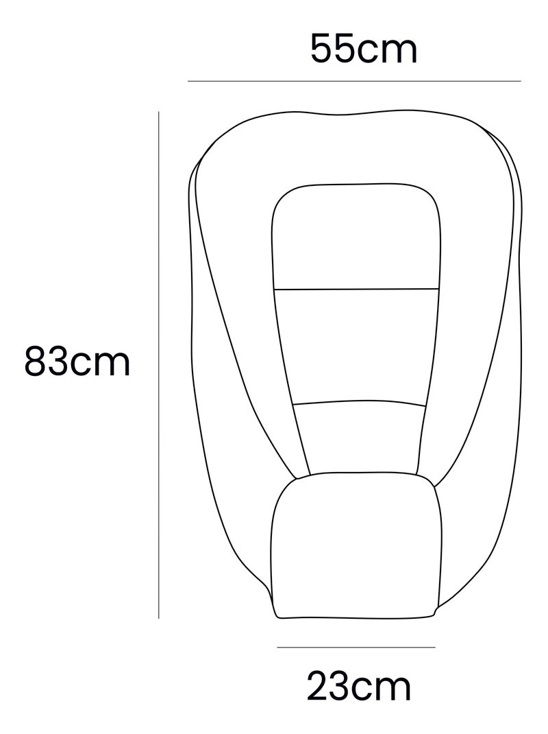Cocon nid réducteur de lit Rose - Kiabi