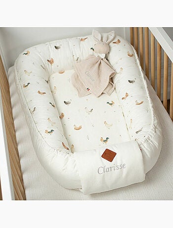 Cocon réducteur de lit matelassé et réversible, GALLINA SEVIRA KIDS