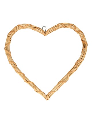 Coeur en osier 30x30 cm - Artemio
