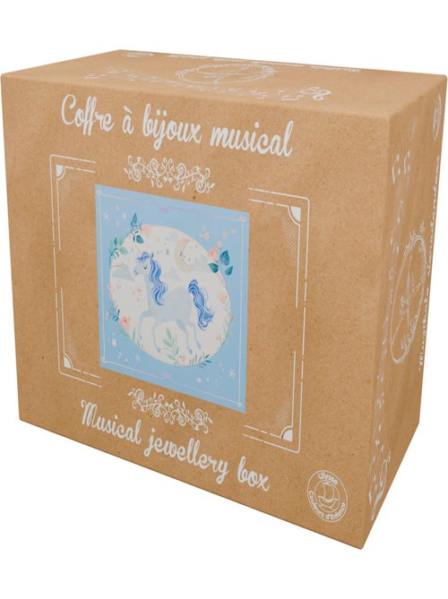 Coffre à bijoux musical Licorne - Kiabi
