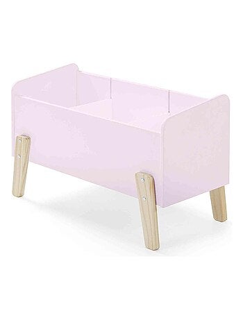Coffre à jouets 80x39x48 menthe en bois