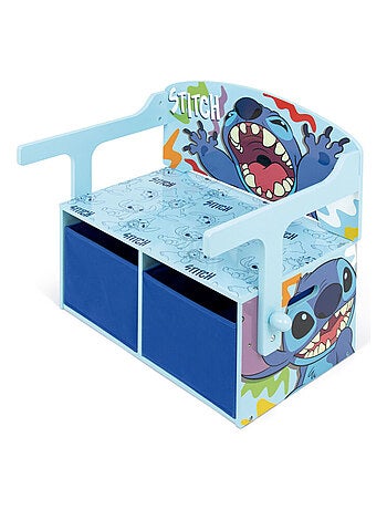 Coffre à Jouets, Banc et bureau 3 en 1 - Lilo & Stitch