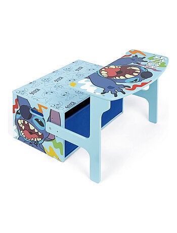 Coffre à Jouets, Banc et bureau 3 en 1 - Lilo & Stitch
