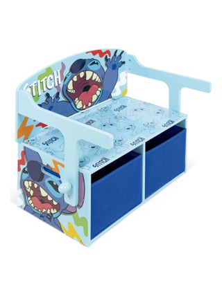 Coffre à Jouets, Banc et bureau 3 en 1 - Lilo & Stitch