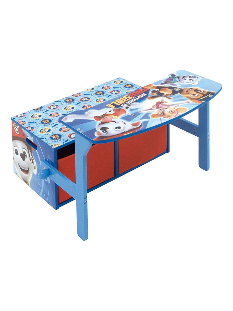 Coffre à Jouets, Banc et bureau 3 en 1 - Pat Patrouille Multicolore - Kiabi