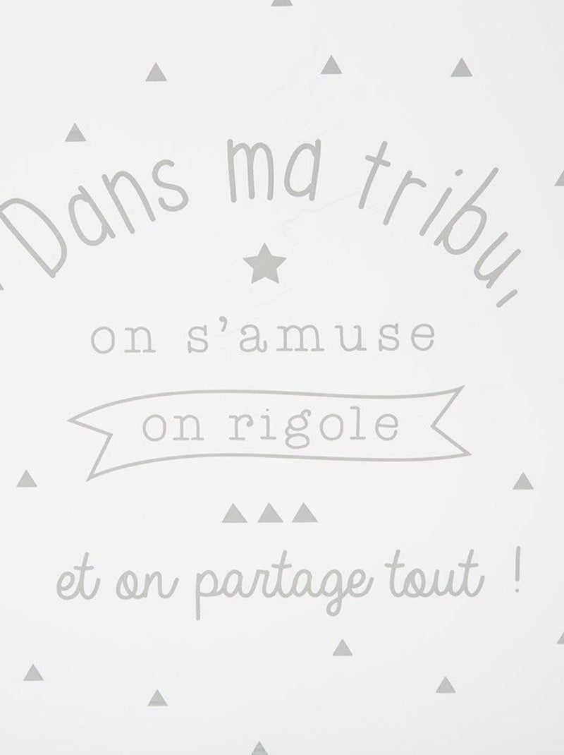 Coffre à jouets bois gris Gris - Kiabi