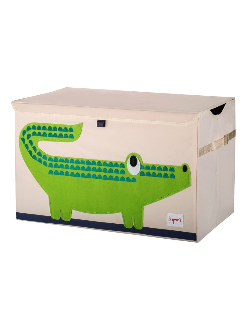 Coffre à jouets caisse de rangement Crocodile Vert - Kiabi