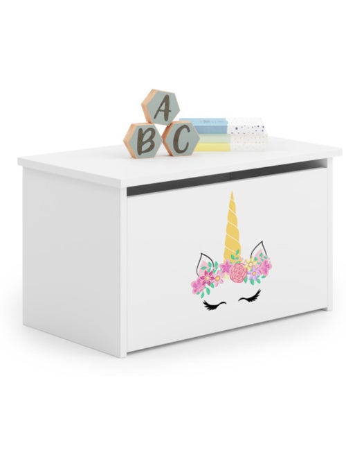 Coffre à jouets Daria - Corne de licorne - Kiabi