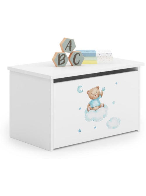 Coffre à jouets daria - ourson et nuage - Kiabi