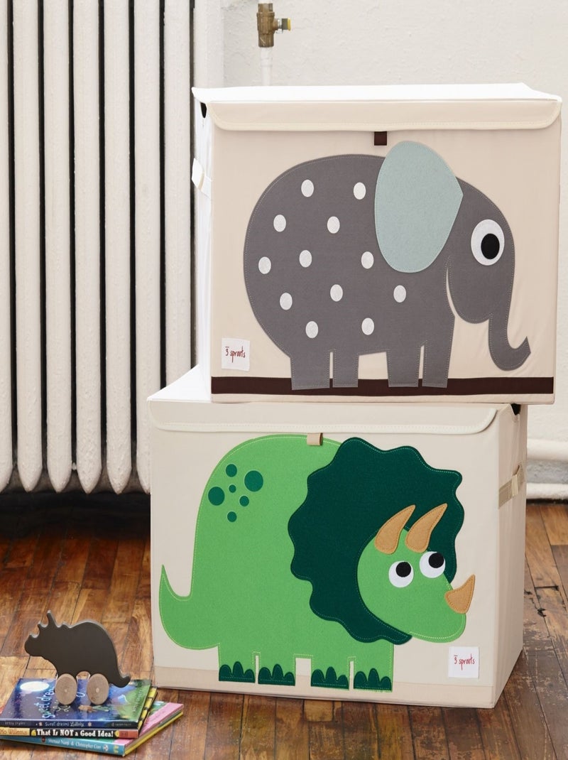 Coffre à jouets Dino Vert - Kiabi