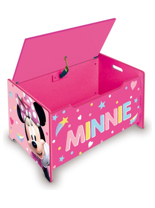 Coffre à Jouets en Bois Disney Minnie - Kiabi