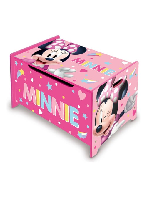 Coffre à Jouets en Bois Disney Minnie - Kiabi