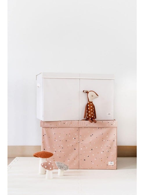 Coffre à jouets en tissu recyclé - Kiabi Coffre à jouets en tissu recyclé - Kiabi