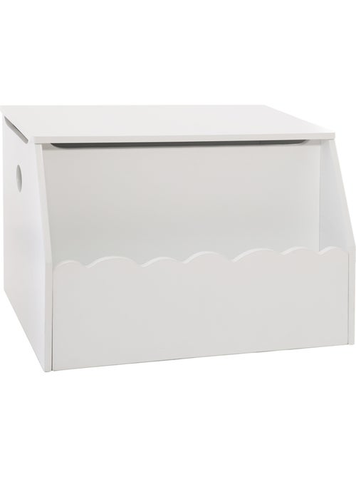 Coffre à jouets et bibliothèque enfant forme nuage ZOELI - Kiabi Coffre à jouets et bibliothèque enfant forme nuage ZOELI - Kiabi