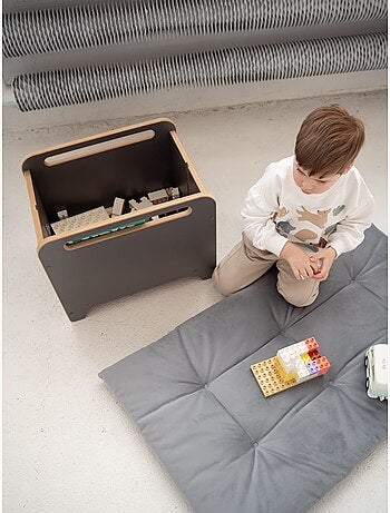 Coffre à jouets et livres sur roulettes big-box