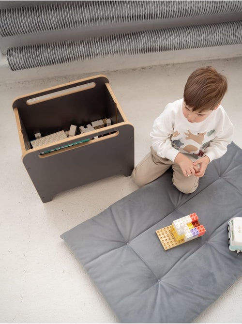 Coffre à jouets et livres sur roulettes big-box - Kiabi Coffre à jouets et livres sur roulettes big-box - Kiabi