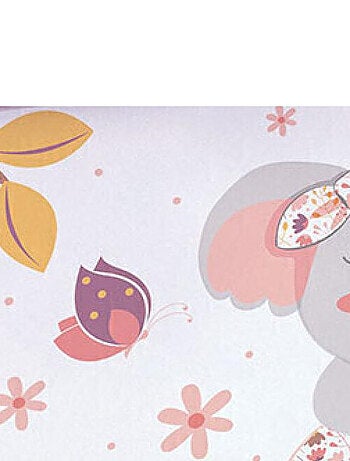 Coffre à jouets Koala en bois pour enfant H. 40 x L. 58 x P. 36 cm