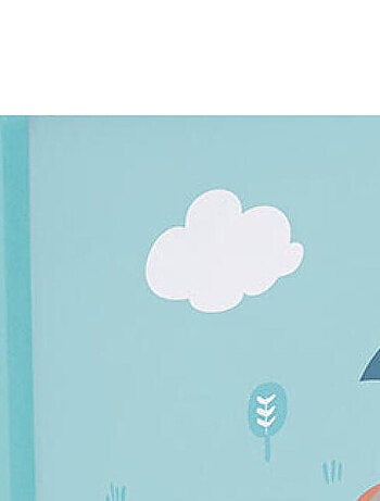 Coffre à jouets Léon le Dragon, en bois pour enfant H. 40 x L. 58 x P. 36 cm