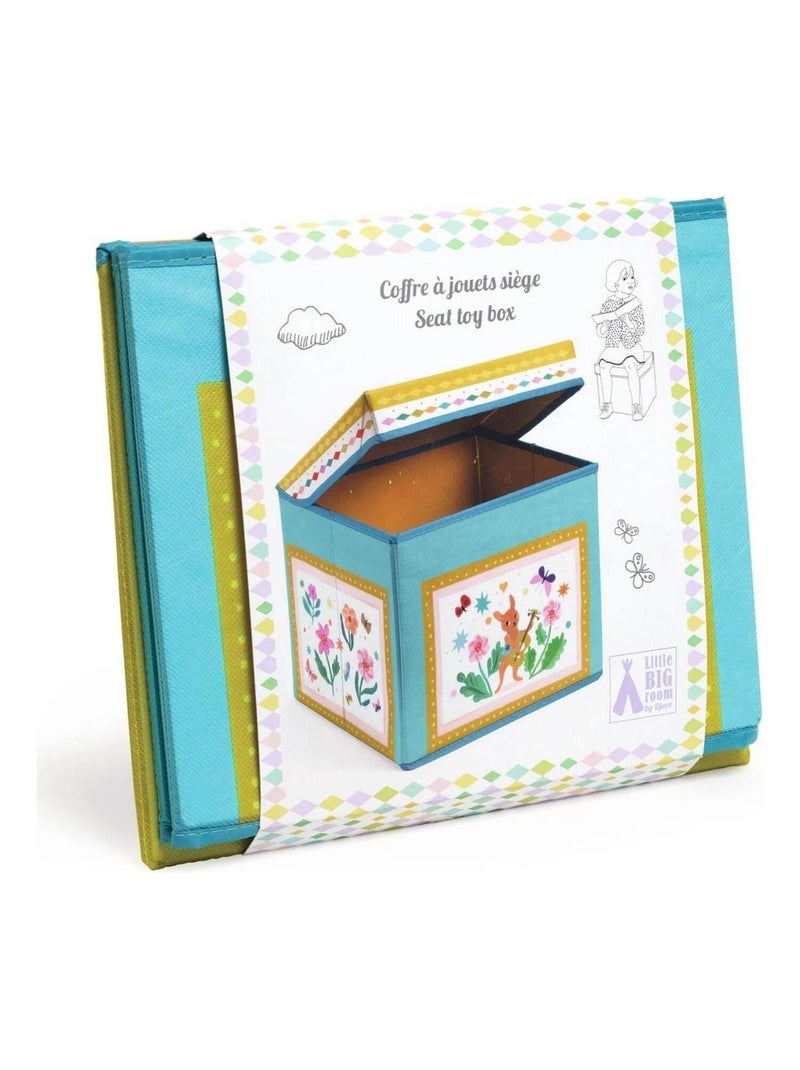 Coffre à jouets siège Roulotte Multicolore - Kiabi