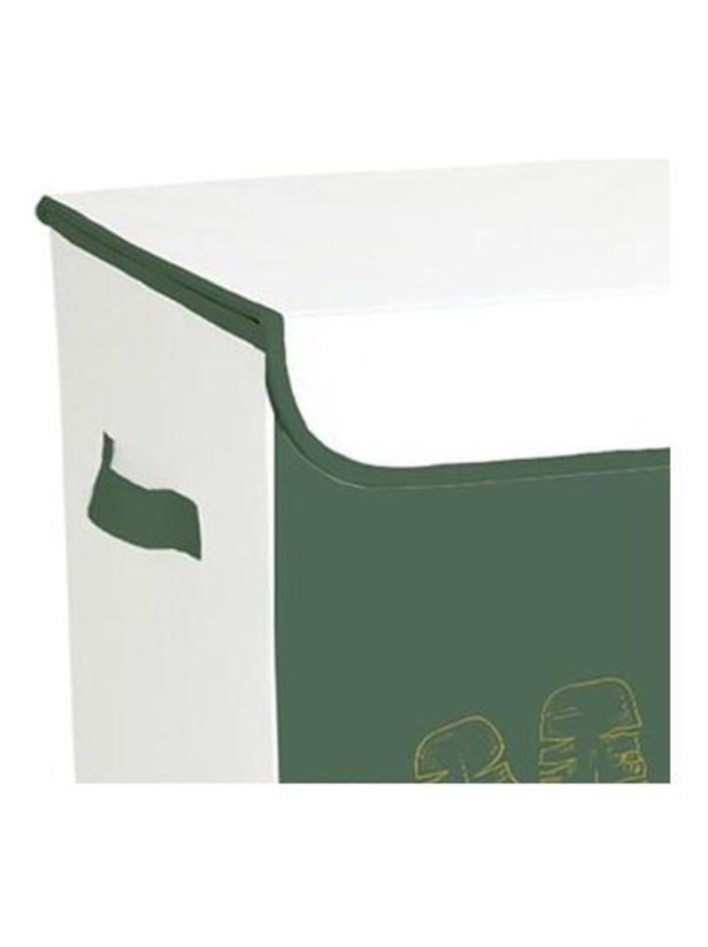 Coffre à linge intissé 54L Equatorial Vert - Kiabi