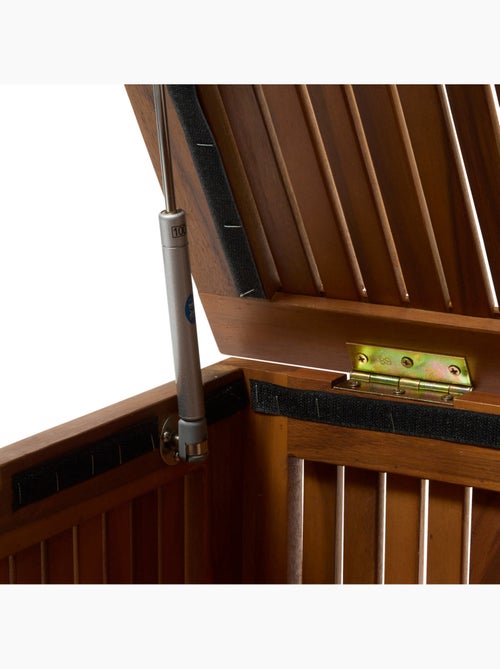 Coffre de rangement 100L en acacia - Kiabi