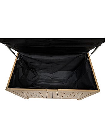 Coffre de rangement 165L en acacia LODGIA
