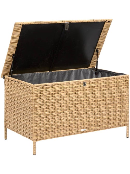 Coffre de rangement 300L en résine tressée BAYANA - Kiabi