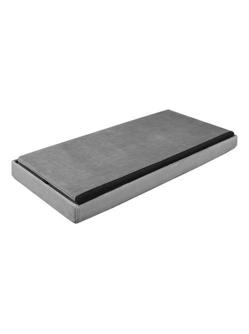 Coffre de rangement banc pliable velours côtelé - Kiabi Coffre de rangement banc pliable velours côtelé - Kiabi