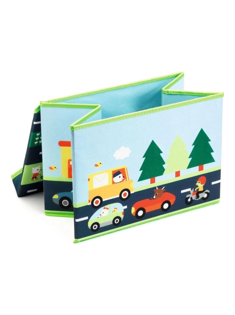 Coffre de rangement Circuit Multicolore - Kiabi