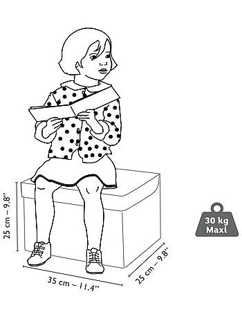 Coffre de rangement Cuisinière