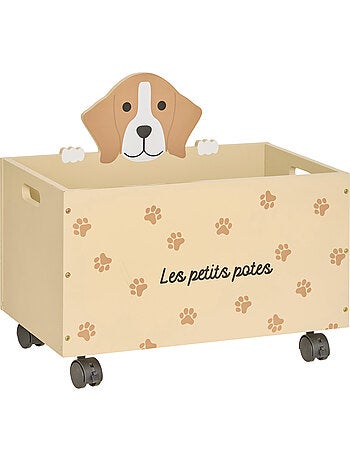 Coffre de rangement enfant à roulettes SCOTT
