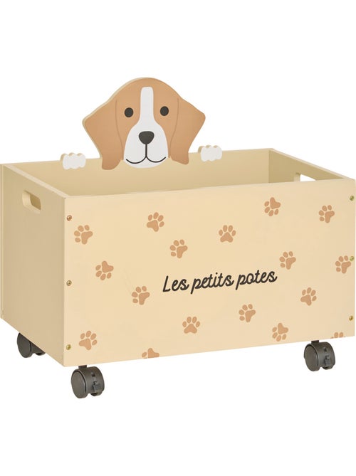 Coffre de rangement enfant à roulettes SCOTT - Kiabi Coffre de rangement enfant à roulettes SCOTT - Kiabi