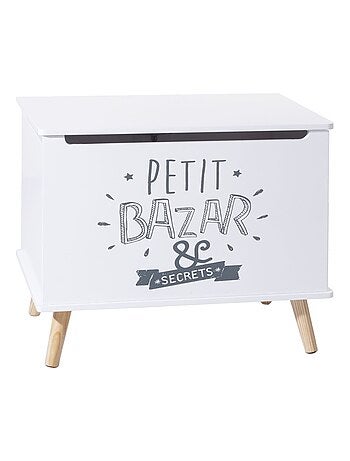 Coffre de rangement enfant avec couvercle LOELI