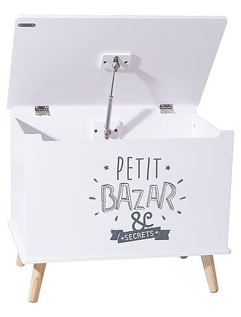 Coffre de rangement enfant avec couvercle LOELI