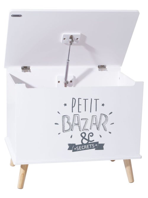 Coffre de rangement enfant avec couvercle LOELI - Kiabi Coffre de rangement enfant avec couvercle LOELI - Kiabi