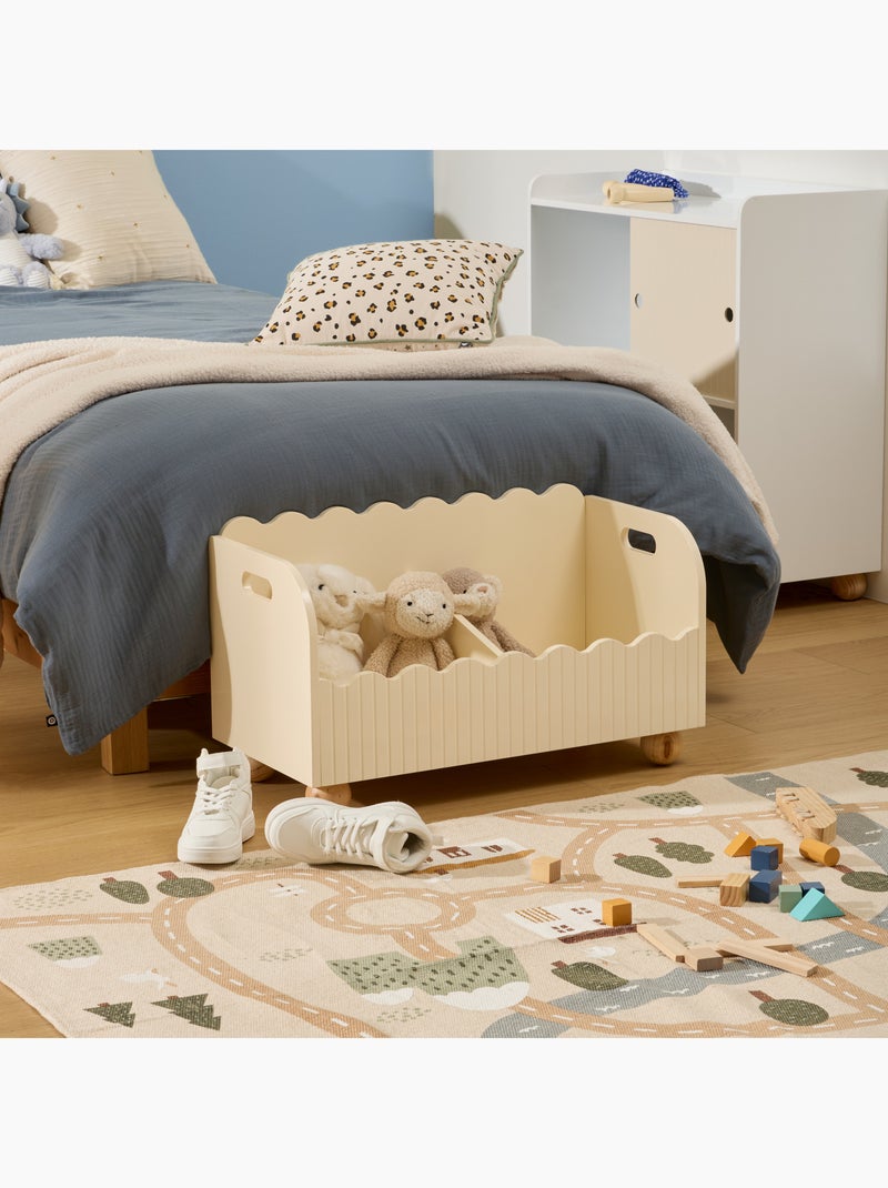 Coffre de rangement enfant Beige - Kiabi