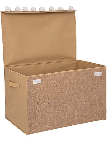 Coffre de rangement enfant en bouclette YUMA