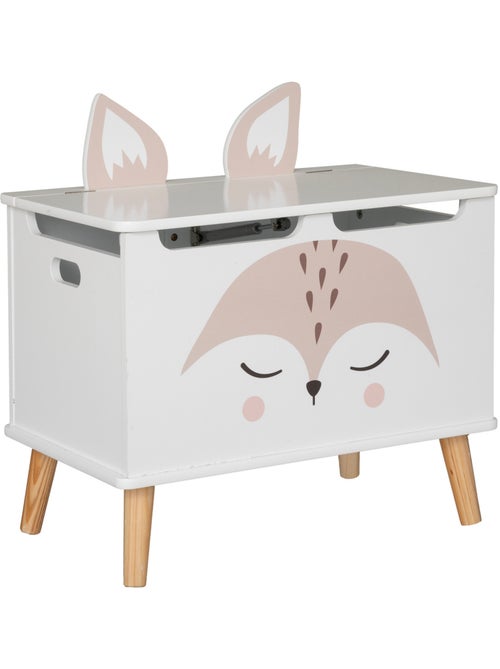Coffre de rangement pour enfant en bois DOUCEUR - Kiabi Coffre de rangement pour enfant en bois DOUCEUR - Kiabi