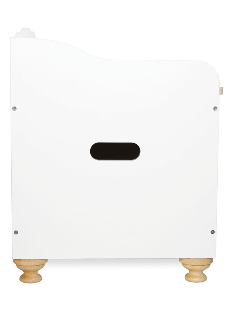 Coffre de rangement pour jouets Blanc - Kiabi