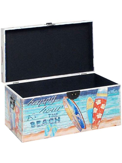 Coffre de rangement rétro Happy Hour - Kiabi