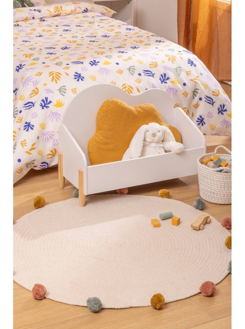 Coffre Douceur blanc 61x44,2cm - Kiabi Coffre Douceur blanc 61x44,2cm - Kiabi