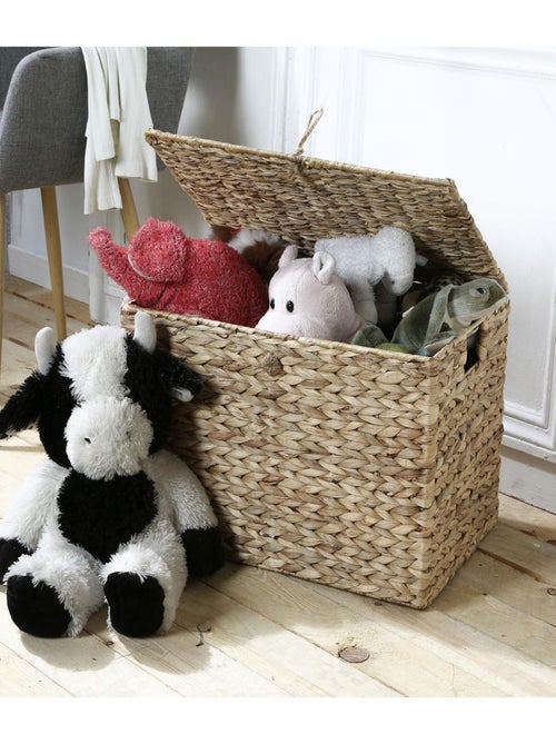 Coffre En Jacinthe D'eau Avec Couvercle - Kiabi