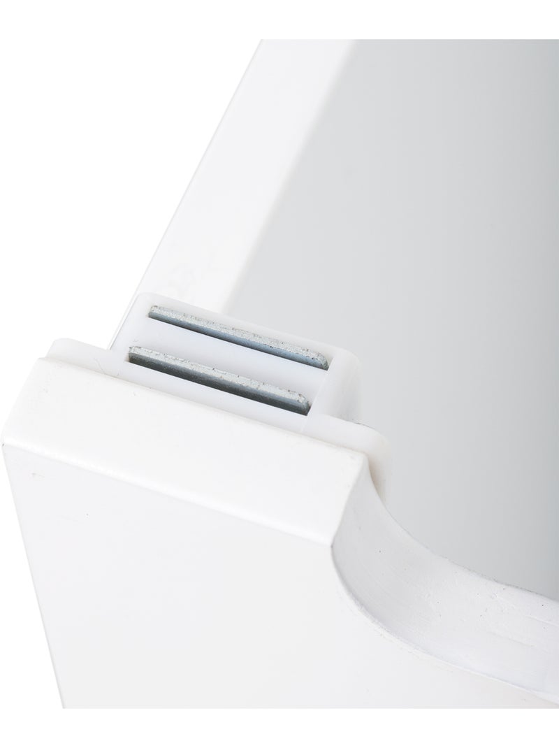 Coffre enfant blanc bois blanc 58x38cm Blanc - Kiabi