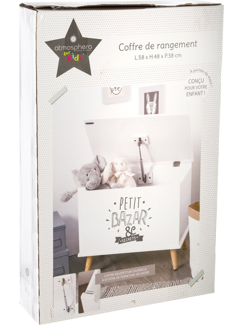 Coffre enfant LOELI Blanc - Kiabi
