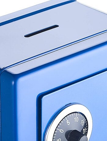 Coffre-fort à combinaison, bleu