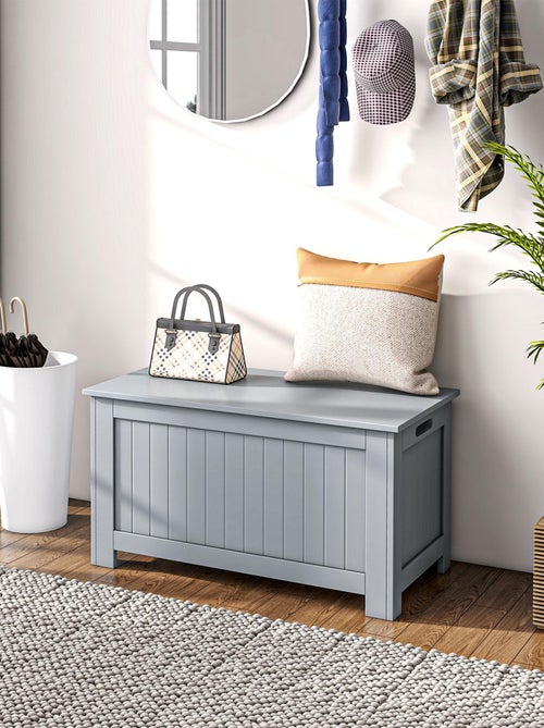 Coffre malle de rangement dim. 81L x 40l x 46H cm - Kiabi